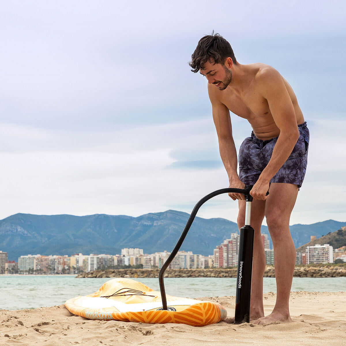 Tabla de Paddle Surf Hinchable 2 en 1 con Asiento y Accesorios Siros 10'5" 320 cm