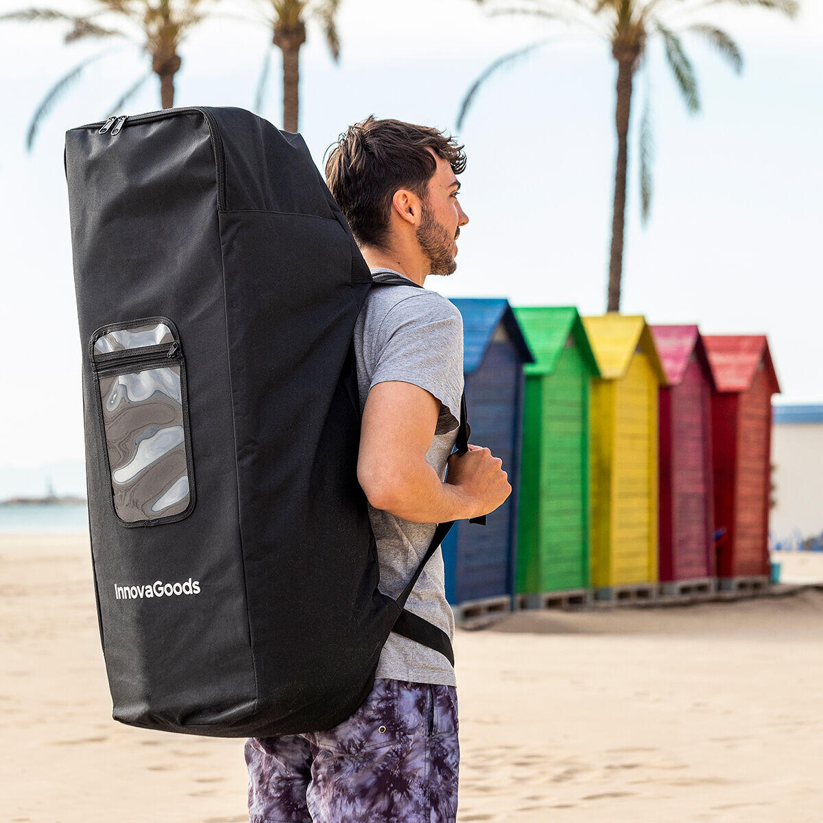 Tabla de Paddle Surf Hinchable 2 en 1 con Asiento y Accesorios Siros 10'5" 320 cm