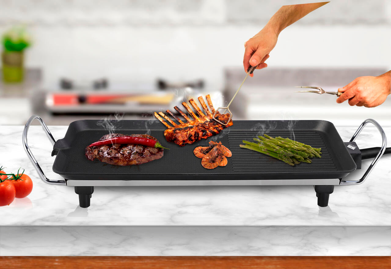 Electric Grill Plate 48x27 cm