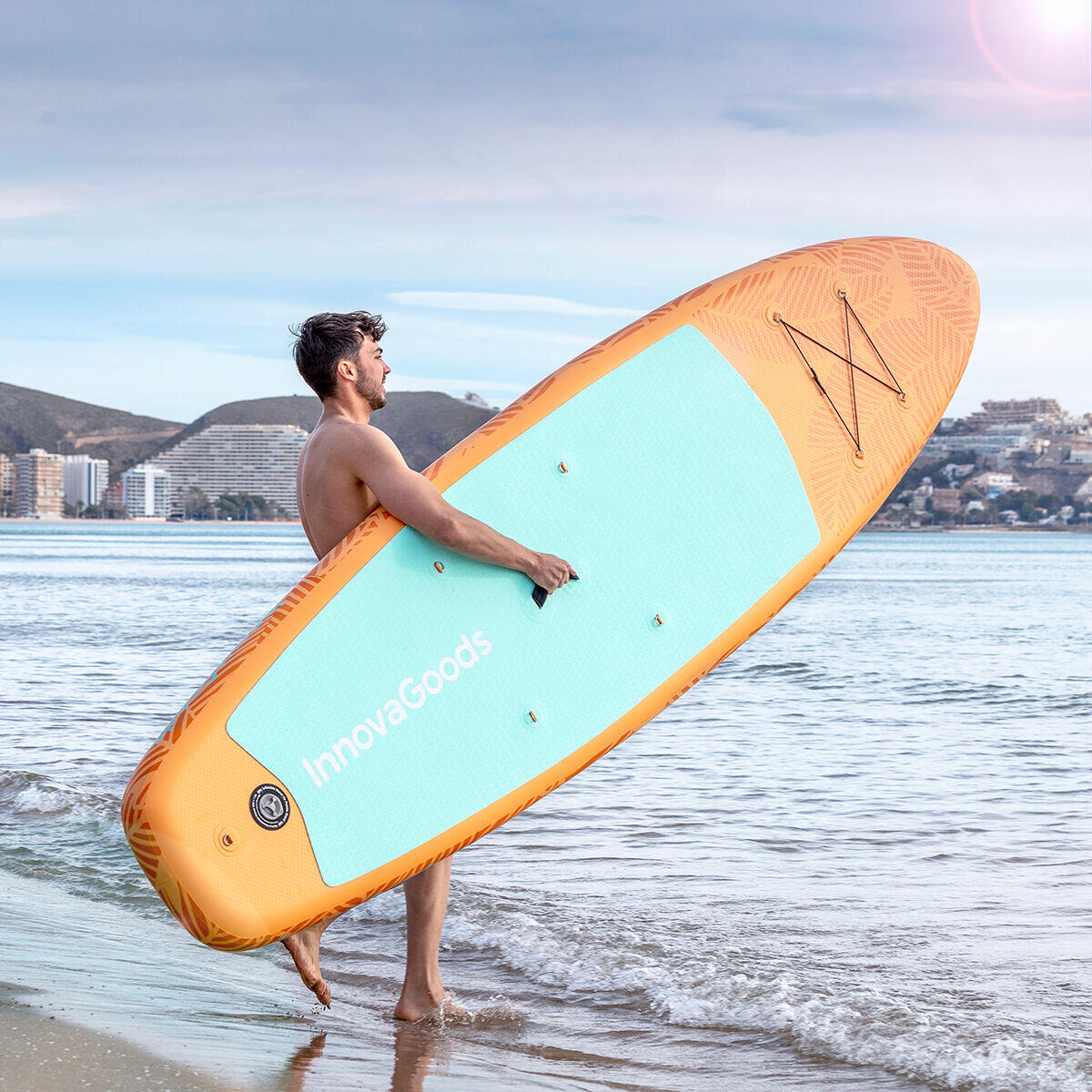 Tabla de Paddle Surf Hinchable 2 en 1 con Asiento y Accesorios Siros 10'5" 320 cm