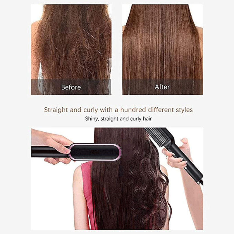 Straightening brush