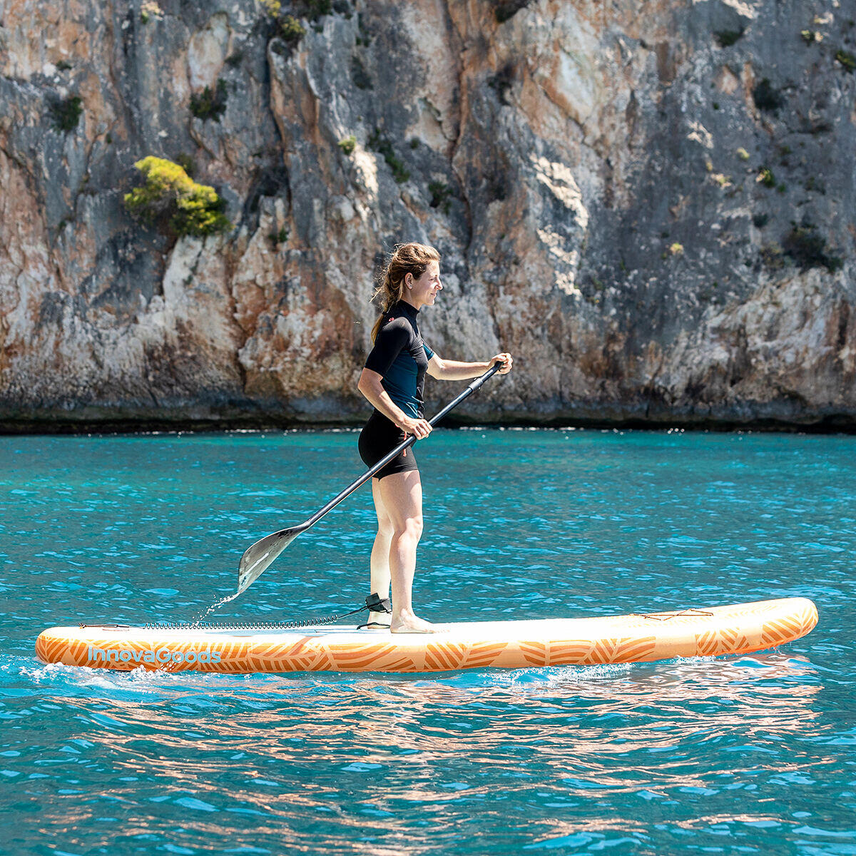 Tabla de Paddle Surf Hinchable 2 en 1 con Asiento y Accesorios Siros 10'5" 320 cm