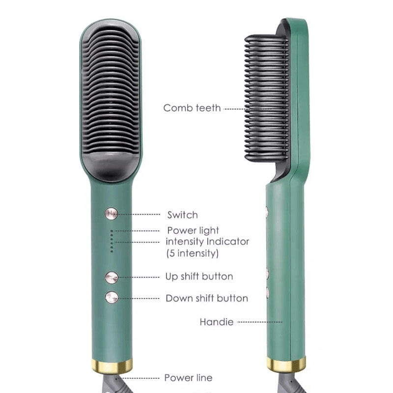 Straightening brush
