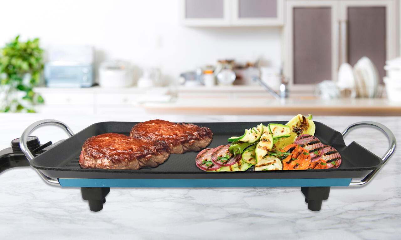 Electric Grill Plate 48x27 cm
