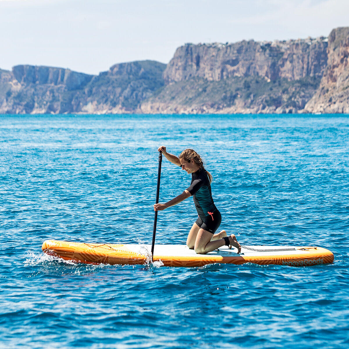 Tabla de Paddle Surf Hinchable 2 en 1 con Asiento y Accesorios Siros 10'5" 320 cm