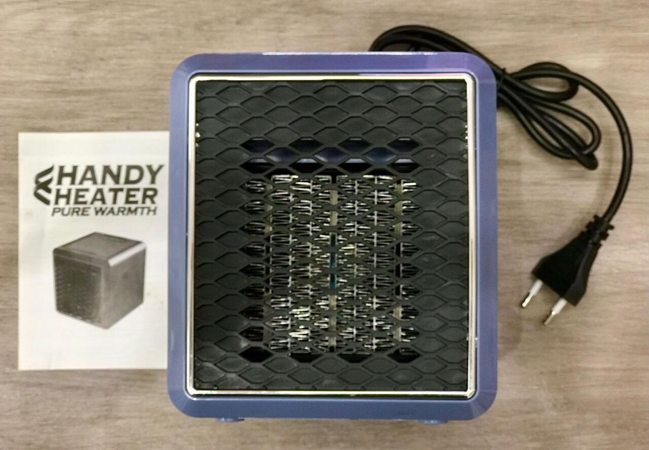 1500W Portable Heater - Adjustable Heat, Quiet and Efficient, with Ceramic Technology