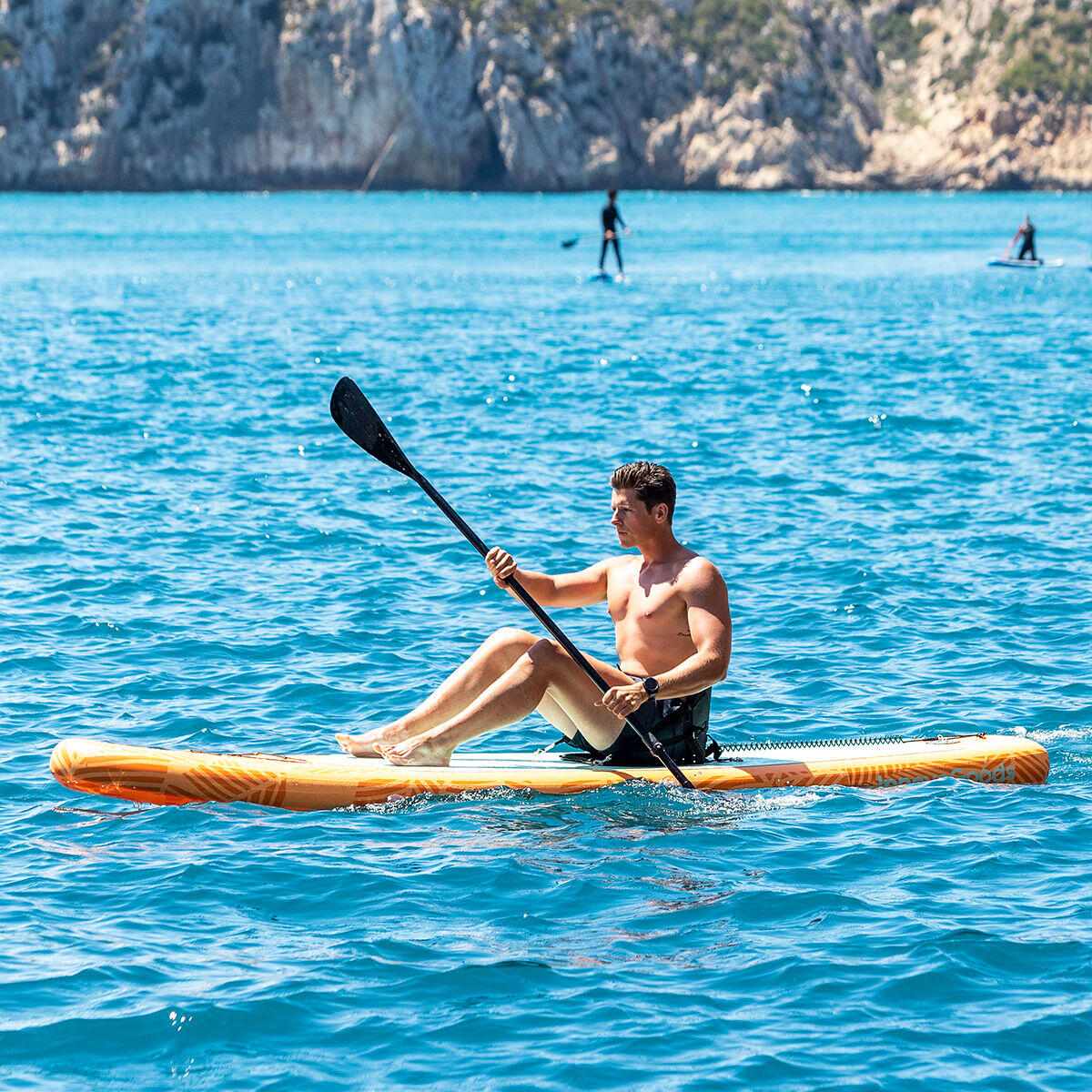 Tabla de Paddle Surf Hinchable 2 en 1 con Asiento y Accesorios Siros 10'5" 320 cm