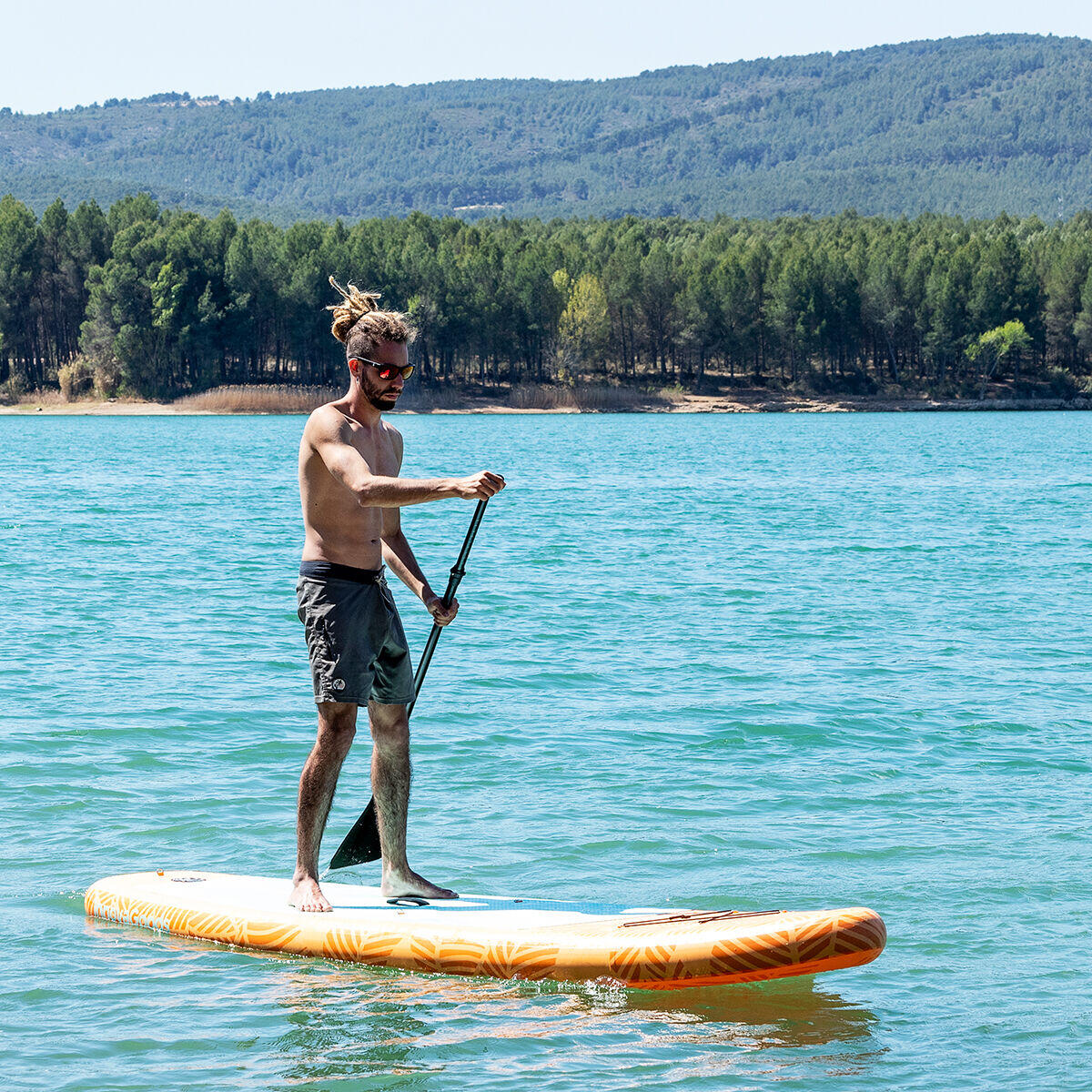 Tabla de Paddle Surf Hinchable 2 en 1 con Asiento y Accesorios Siros 10'5" 320 cm
