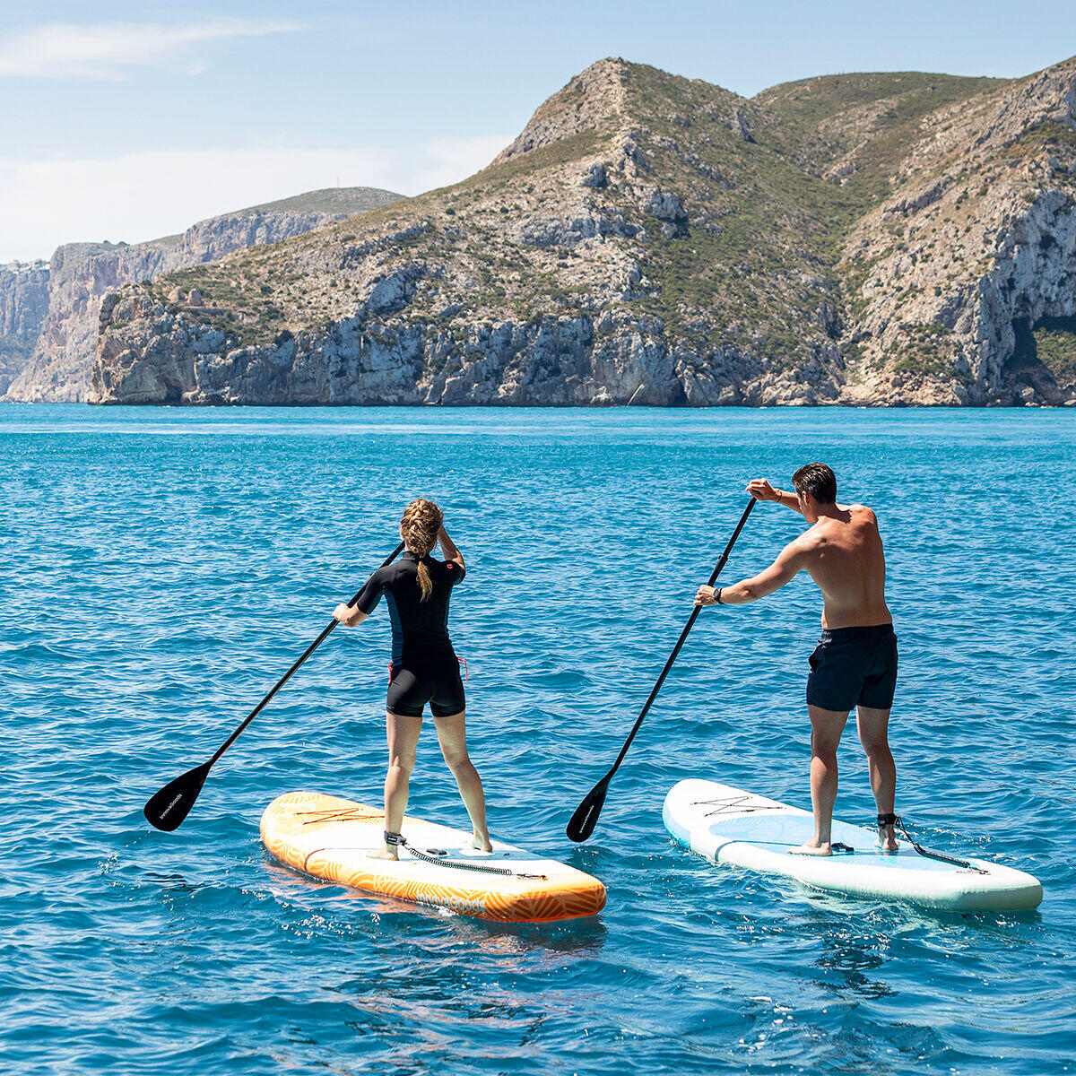 Tabla de Paddle Surf Hinchable 2 en 1 con Asiento y Accesorios Siros 10'5" 320 cm