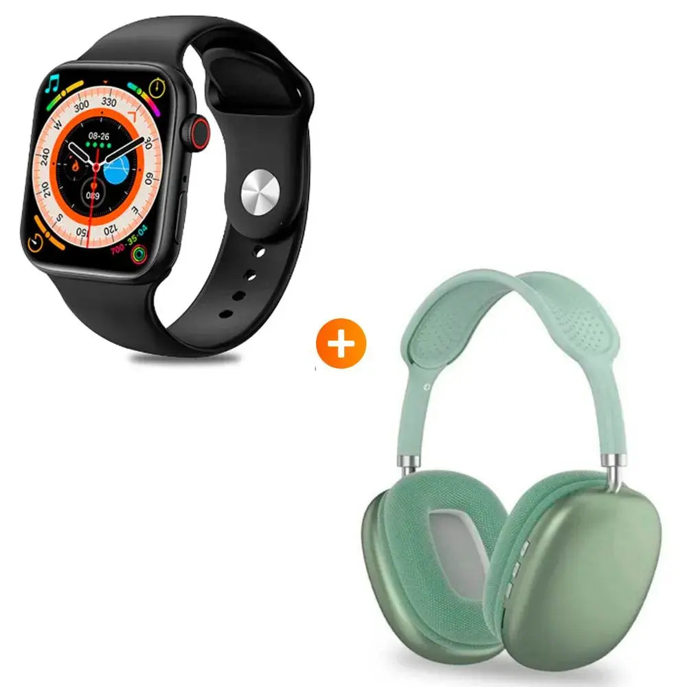 P9 Headphones Set + Smartwatch (smart watch)