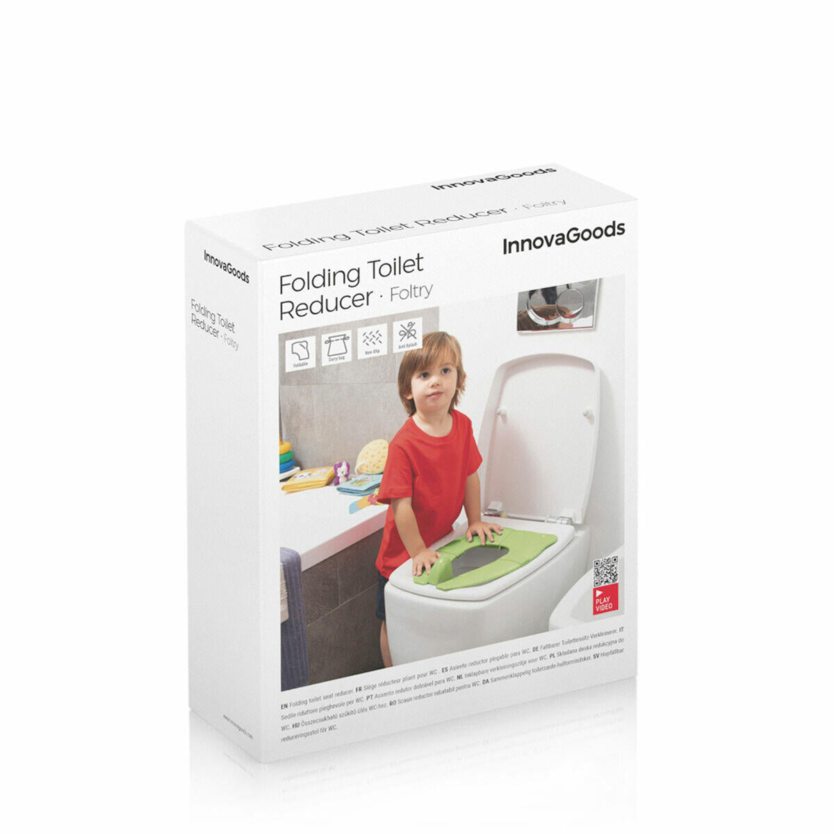 Reductor de WC Plegable para Niños Foltry InnovaGoods