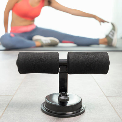 Barra de Sujeción para Abdominales con Ventosa y Guía de Ejercicios CoreUp