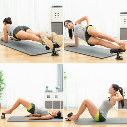 Barra de Sujeción para Abdominales con Ventosa y Guía de Ejercicios CoreUp
