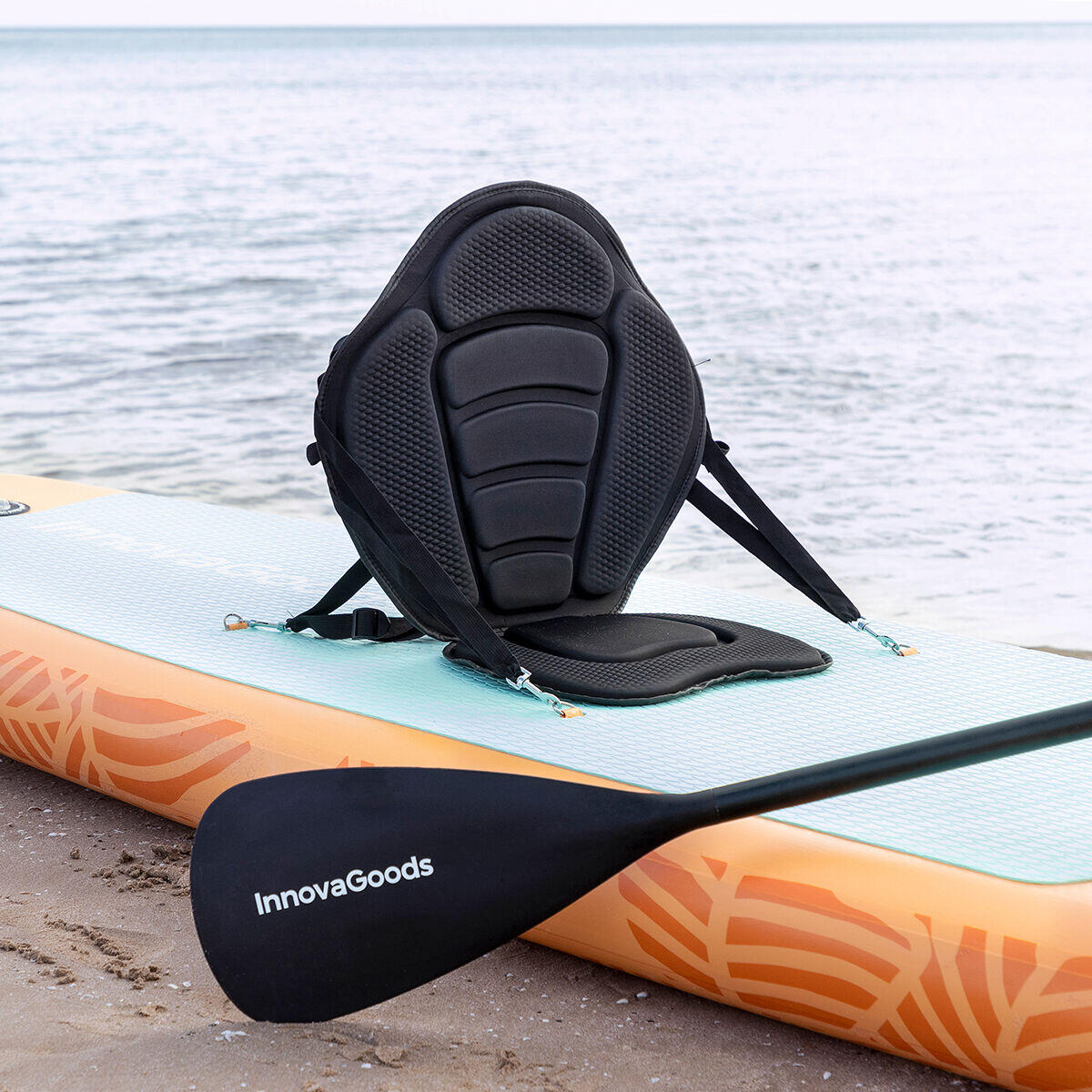 Tabla de Paddle Surf Hinchable 2 en 1 con Asiento y Accesorios Siros  10'5" 320 cm