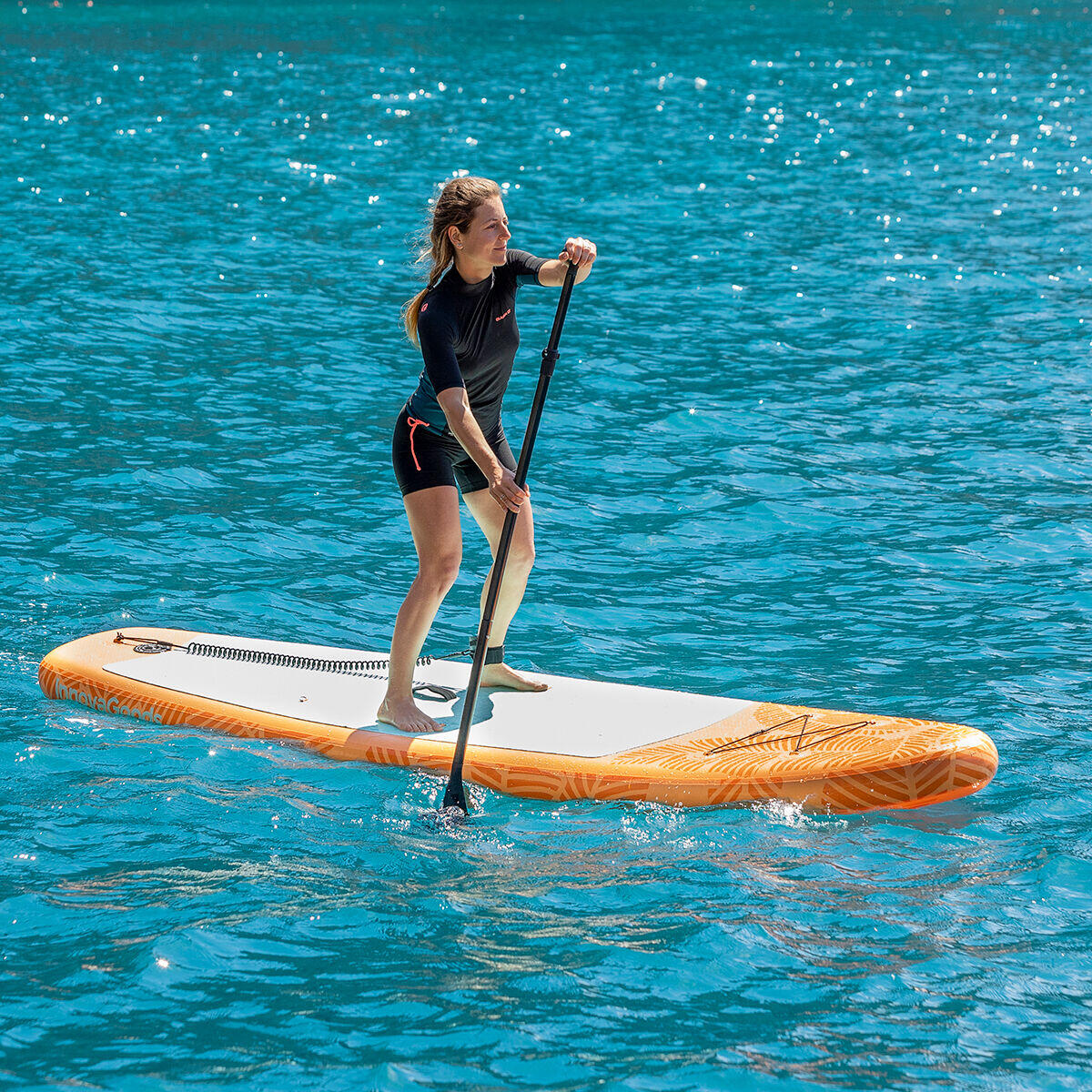 Tabla de Paddle Surf Hinchable 2 en 1 con Asiento y Accesorios Siros  10'5" 320 cm