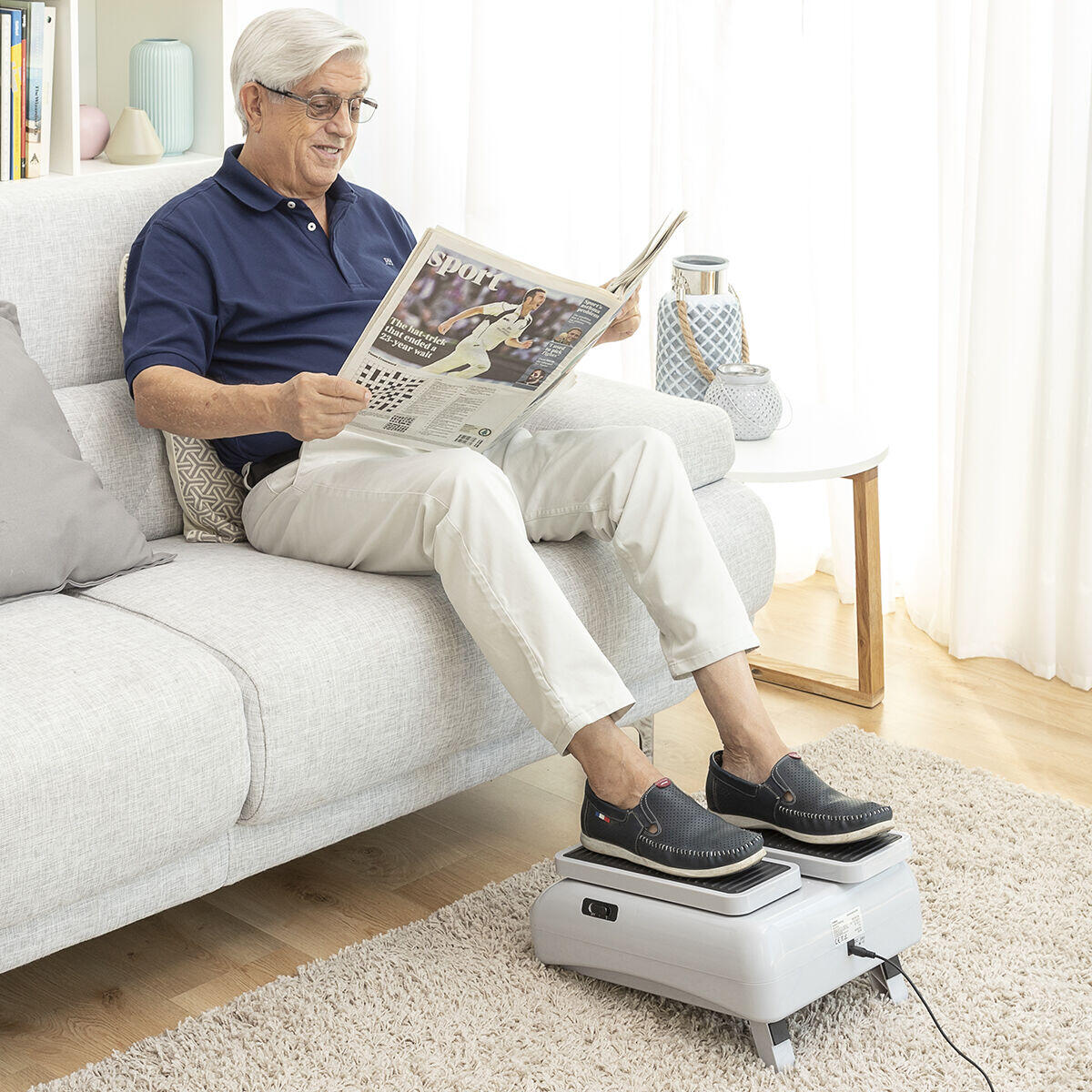 Ejercitador de Piernas Pasivo para Caminar Sentado Trekker