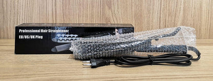 Steam hair straightener 